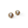 medium romantic wooden earrings