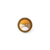 small yellow wooden ring